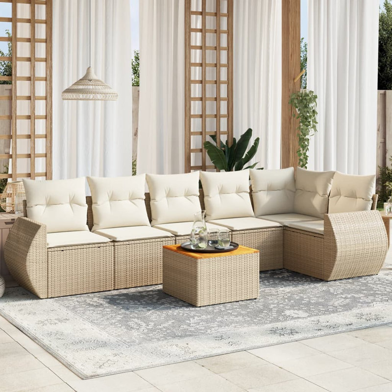 Ensemble de canapé de jardin Vidaxl