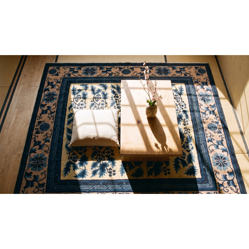 Antique Chinese - Mongolian Knotted Rug