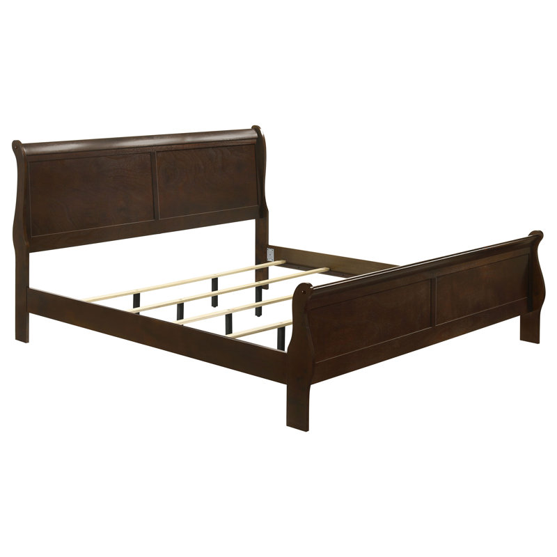 Edo 4-piece Eastern King Bedroom Set Cappuccino, Brown, King