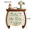 Vintage Painted 4 Drawer Wooden Accent Chest