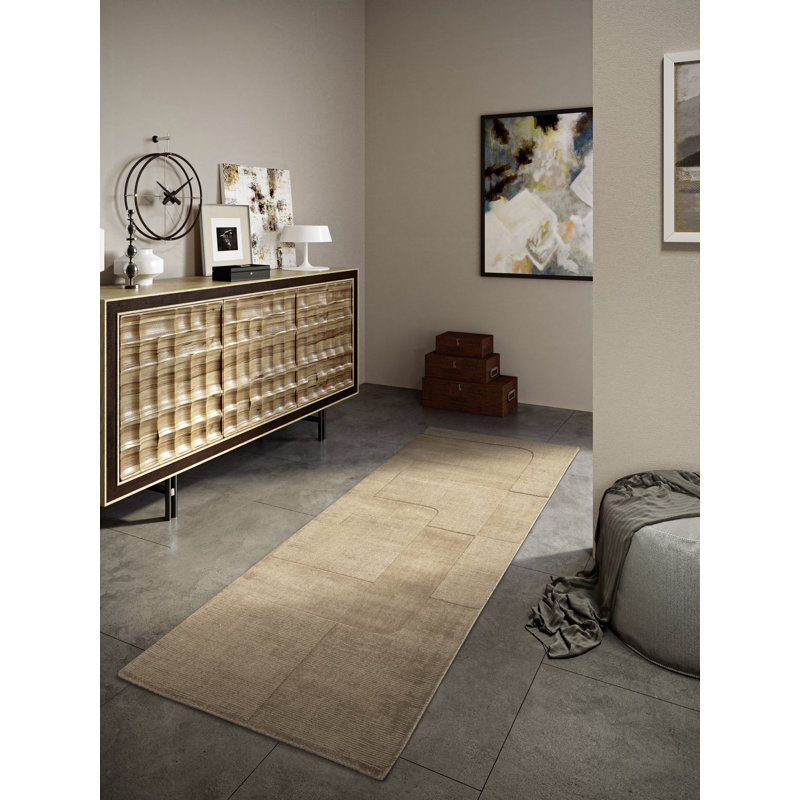  Kollektion 1906 Hand Crafted Hand Loomed Area Rug, Runner 80 x 250cm
