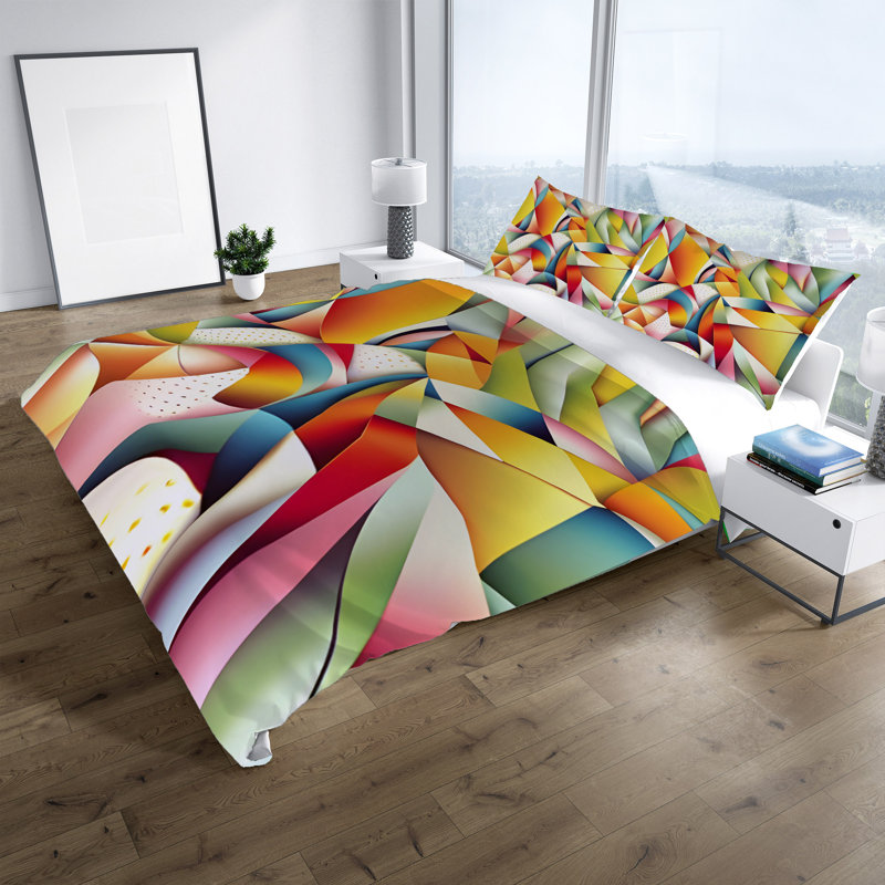 Literie , Housse de couette simple + 1 taie décorative pour