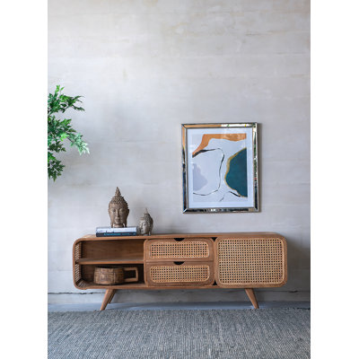 TV Stand, Teak Cabinet