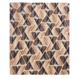 Hand Knotted Wool Geometric Area Rug