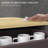 Cabinets, Modern Kitchen Storage with Solid Wood Top, 2 Drawers, Doors Adjustable Shelf | Walnut Brown | Dining Room-1145110605