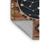 Tapis brun lavable à la machine-1389551274