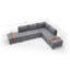 Canapé-lit et chaise longue 82,7 po Haleah-1184682120-1184682123