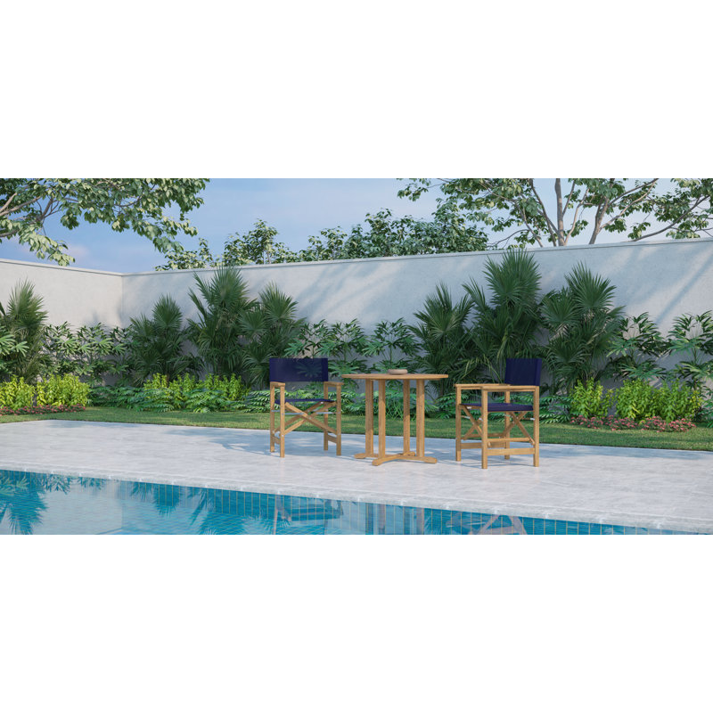Chaise de réalisateur Balmir, Bleu