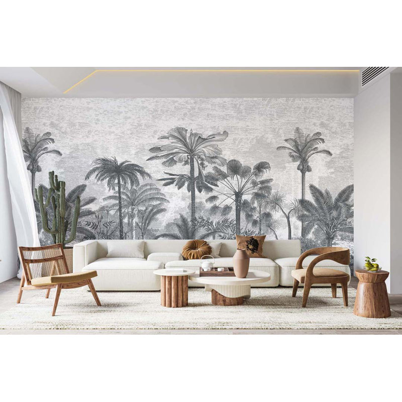 Palmeraie Pack 1, 2 et 3 en vert, Gris