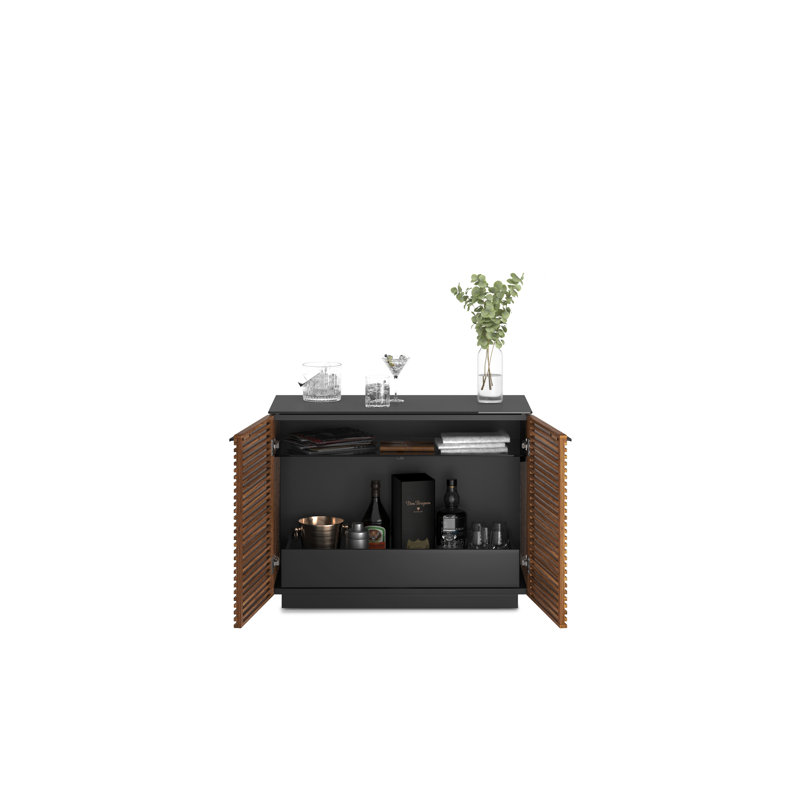 Corridor Accent Cabinet, Natural/Walnut