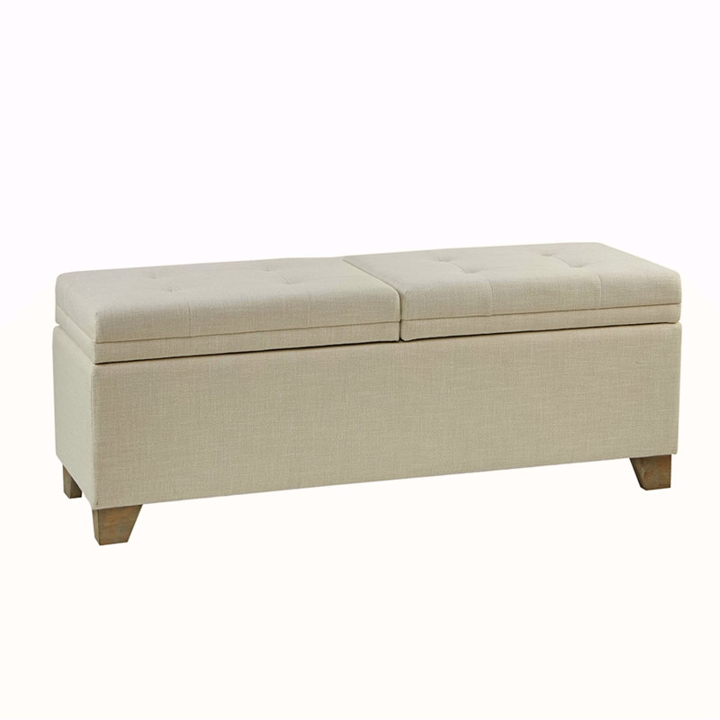 Banc de rangement à fermeture douce
