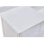 Viterbo 61"  Bathroom Vanity Countertop In Milano White With Sink
