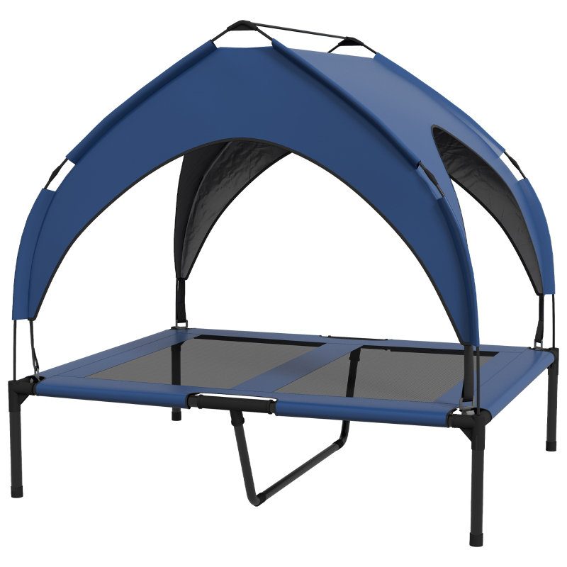 Polyester Pet Bed, Blue