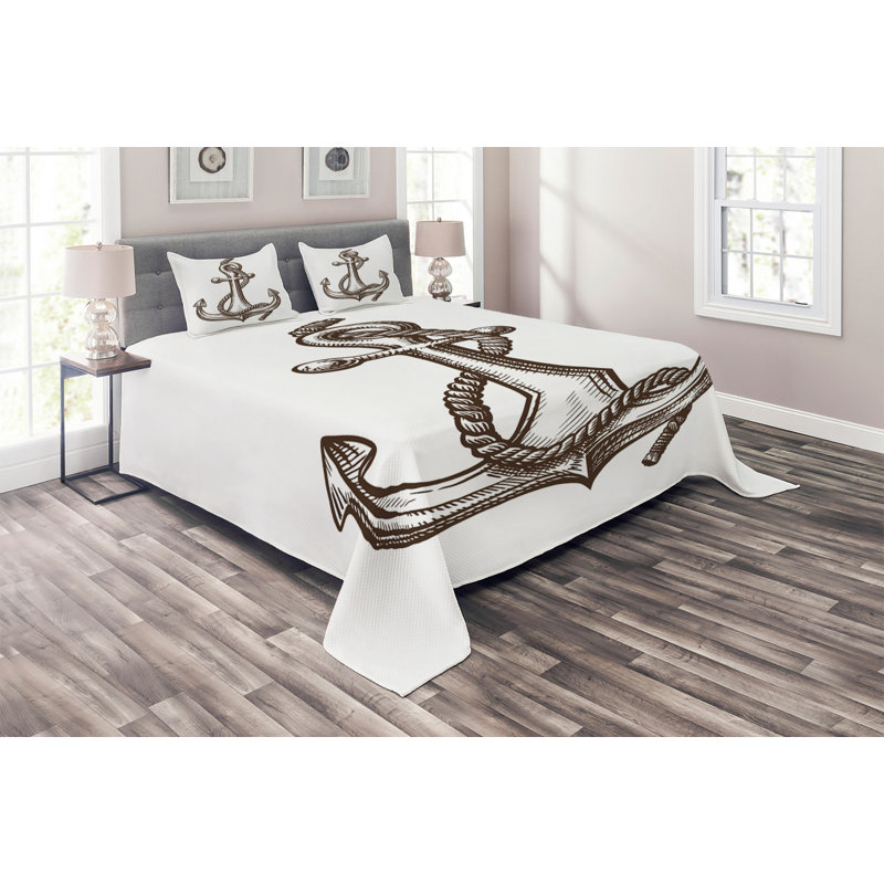 Coastal Polyester Coverlet