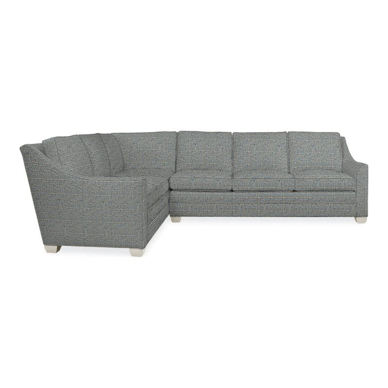 American Bungalow 2-Piece Nicholas Sectional, Yes, Bennett Carolina, Navajo