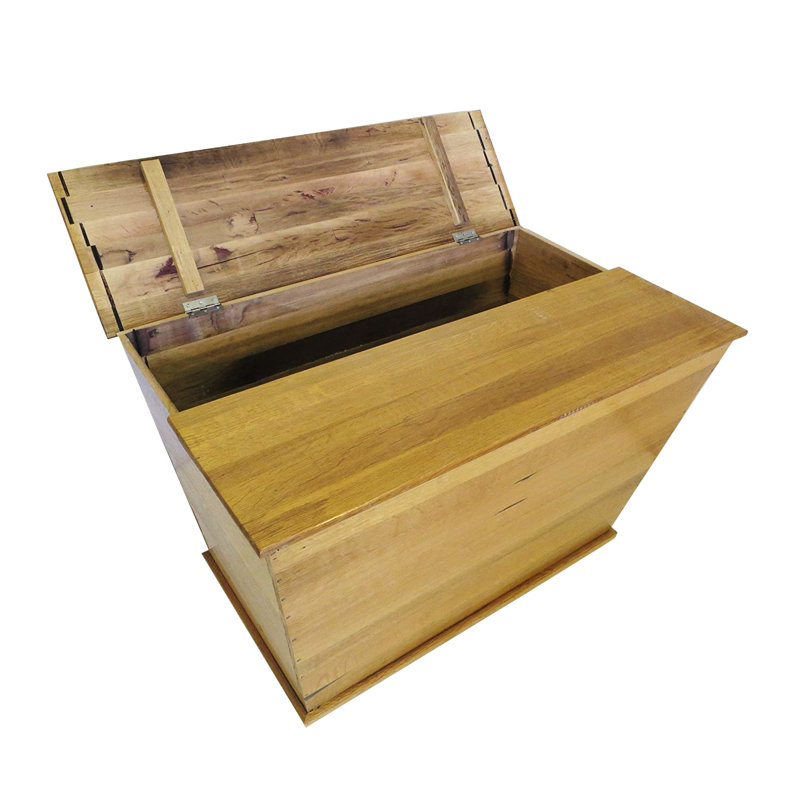 Solid Wood Single Coffee Table, 19" H x 32" L x 19" W