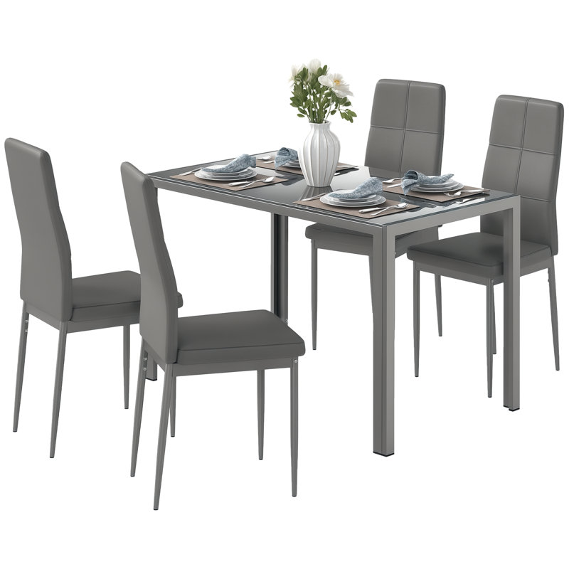 Mickelle 4 - Person Dining Set