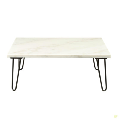 Table basse moderne en marbre Modern Elegance