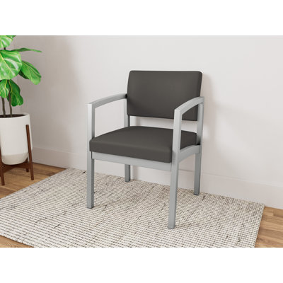 Lenox Steel Waiting Reception Guest Chair Metal Frame