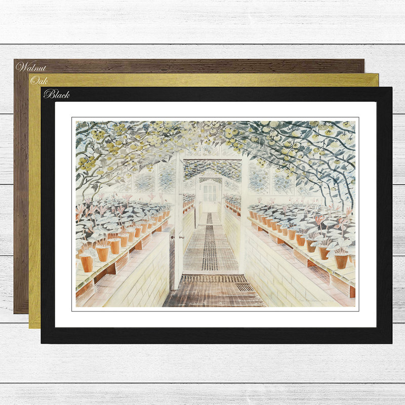 Eric Ravilious - Single Picture Frame Print, Black