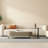 Marble Coffee Table Set with Glass End Table