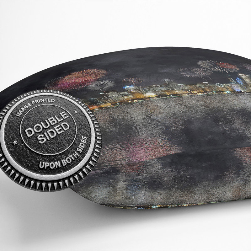 Square Throw Cushion, 55cm H x 55cm W x 20cm D