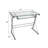 Sarisha Glass Desk with Keyboard Tray-2104835710