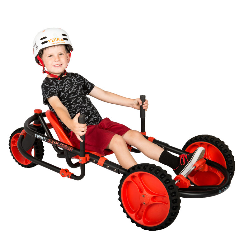 Vélo Y-Bike Explorer, Rouge