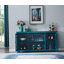 Buffet 60 po avec 2 portes, armoire de rangement avec tablettes réglables