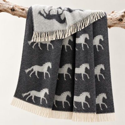 JJ Textile Equestrian White Horse