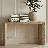 Elegant Waterfall Design Sofa Table - Concealed Drawer Storage For Hallway & Entryway-1817850952