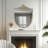 Longhurst Estate Shield Mirror