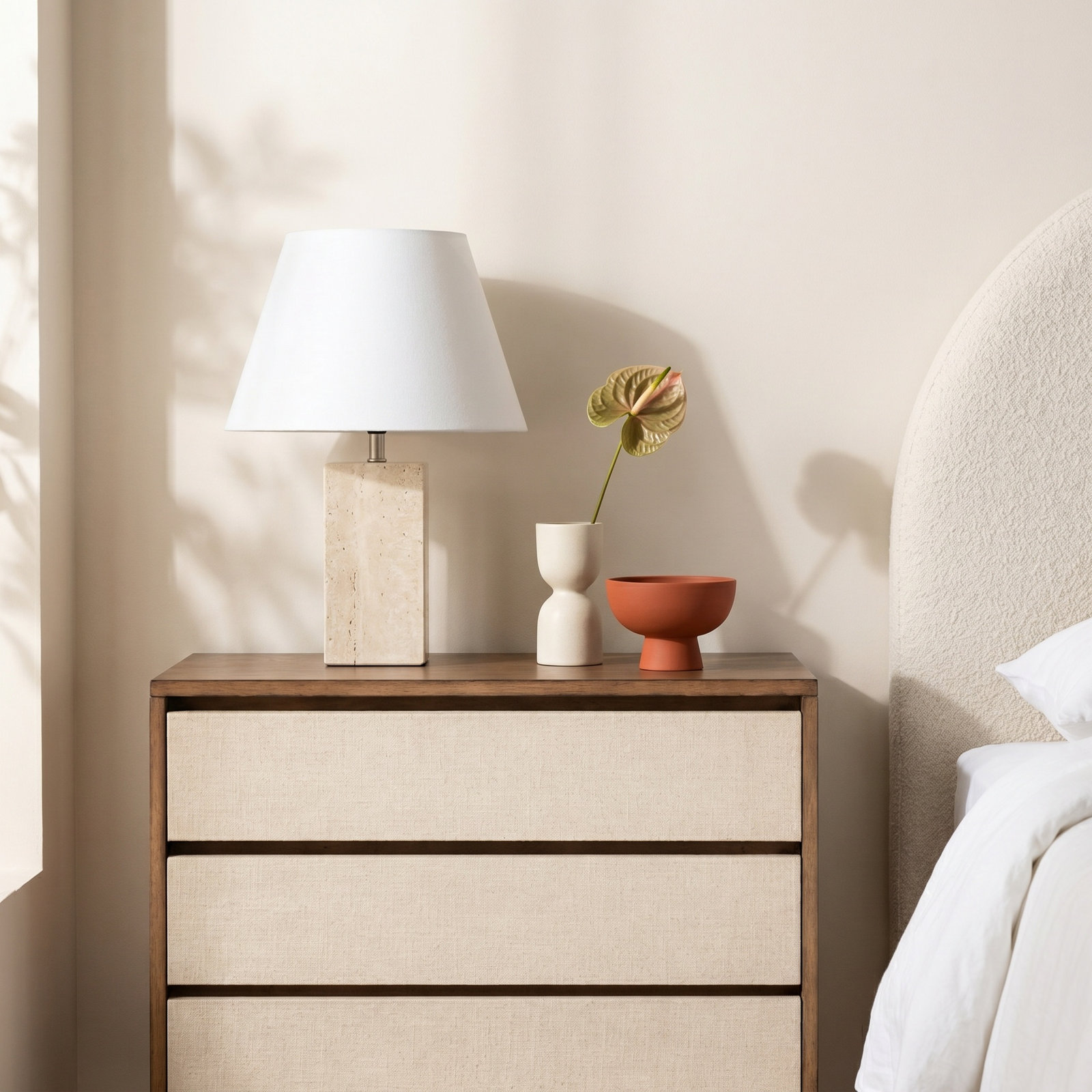 Audrick 3 - Drawer Nightstand