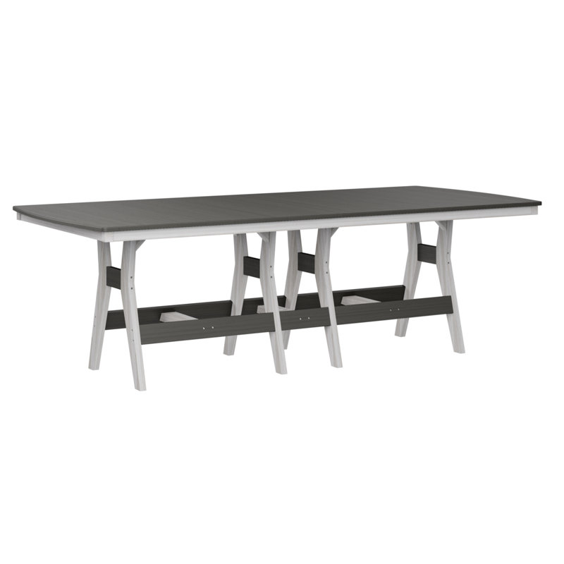 Harbor Outdoor Bar Table, Coastal Gray, Seashell