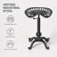 Tabouret de bar Tractor-Tabouret de bar industriel rustique-Tabouret pivotant en fonte de style campagnard-Hauteur de comptoir réglable-Très haute hauteur de pub - 22,05 à 27,95 po (ARGENT)-492837509