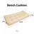 Bergholt Outdoor 5'' Bench Seat Cushion-86773864-86773865