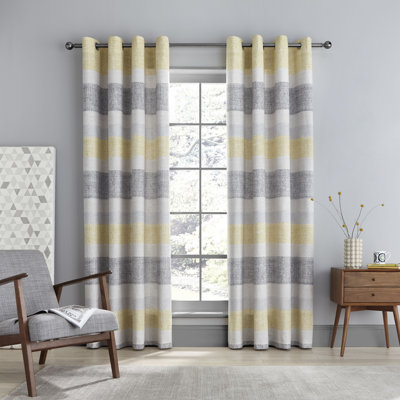 Tallin Eyelet Room Darkening Curtains