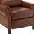 Polestra 32.68" W Genuine Leather Manual Recliner-75689587