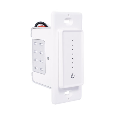 Smart Ligting Touch/Slide Dimmer Switch - Wifi Remote App Control; Compatible With Alexa And Google Home Assistant, No Hub Required