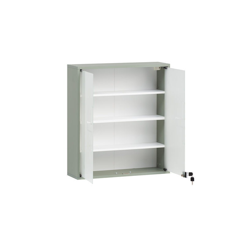 Pyari Mirrored Medicine Cabinet, Pistachio