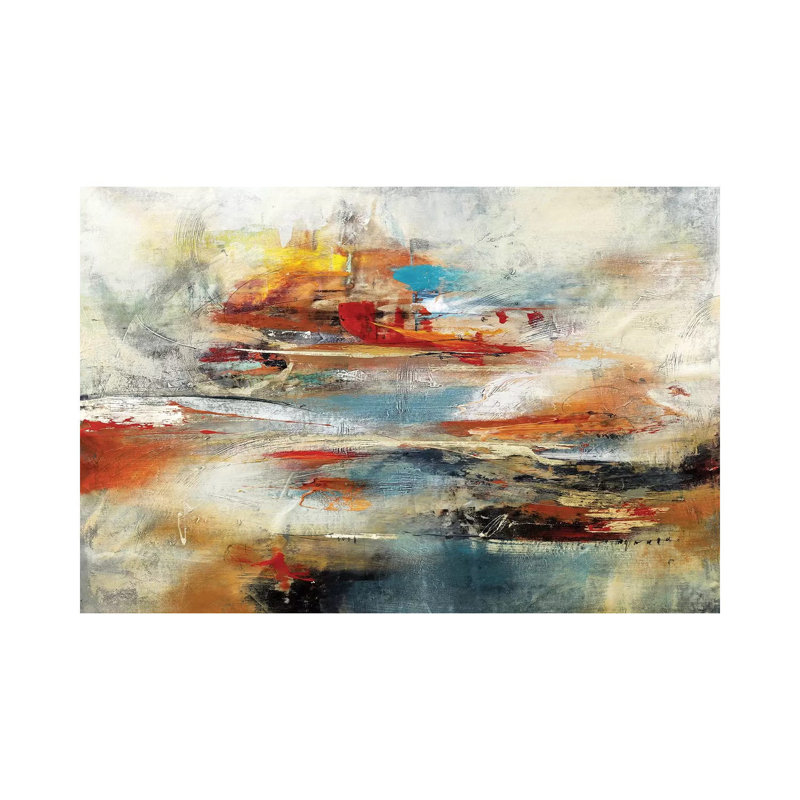 Fancypants Wacky Dogs VIII by Gabriela Villarreal - Wrapped Canvas Painting, 101.6 cm H x 66.04 cm W x 1.91 cm D