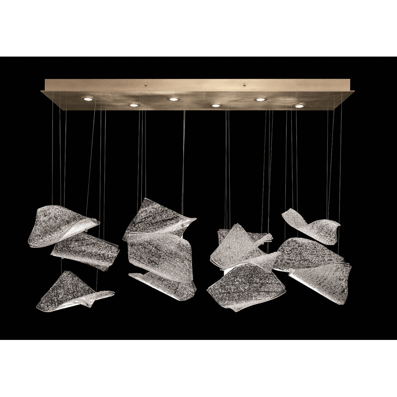 Elevate 6 - Light Pendant, Gold, Frozen Pages