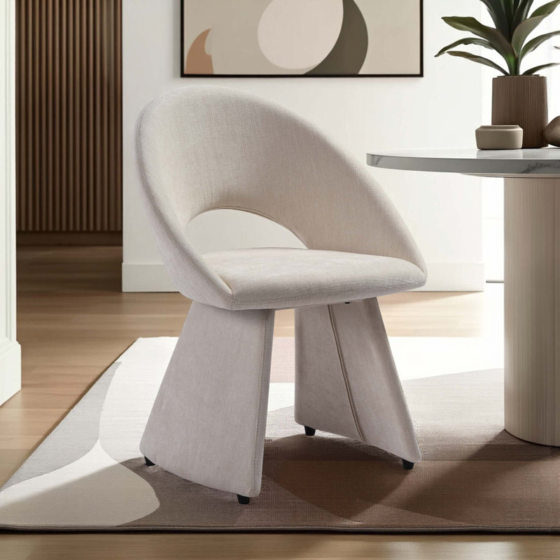 Ensemble de 2 chaises de salle à manger rembourrées Modern
