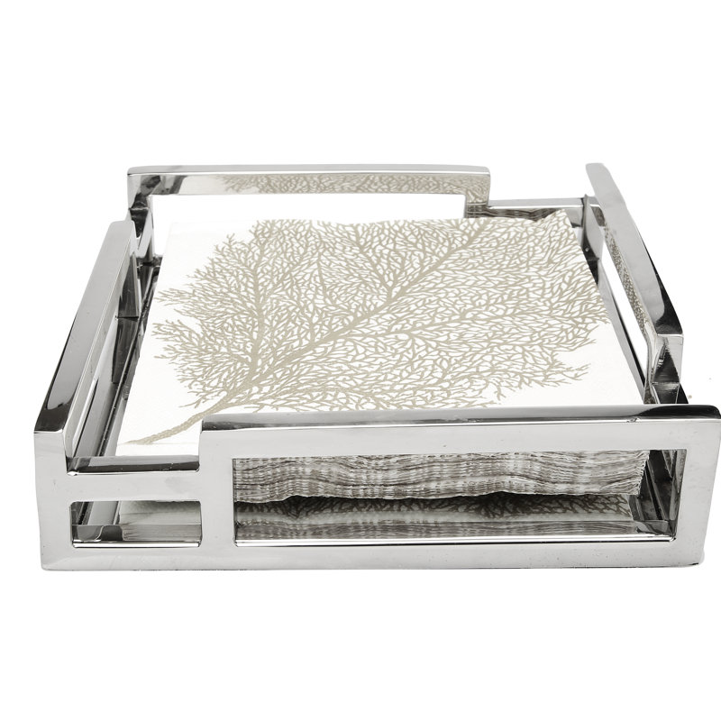 Stainless Steel No Mounting / Installation Required Napkin Holder