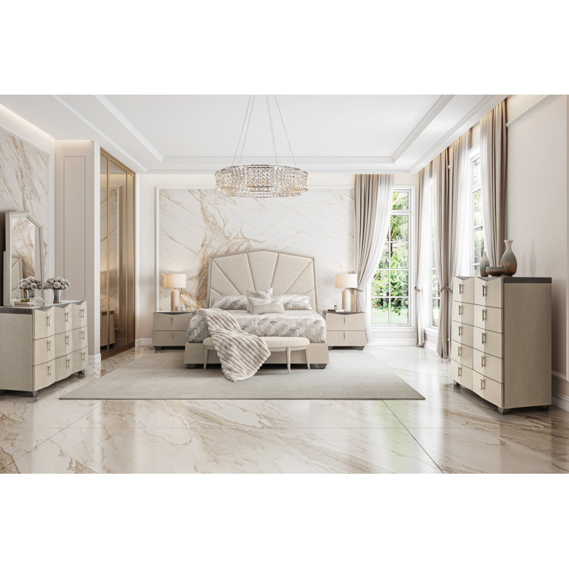 Fantosini 10-Drawer Mule Chest - Silver Mist