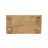  Footed Vanity Tray Natural Wood