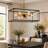 Marval 8-Light Kitchen Island Cage/Lantern Pendant