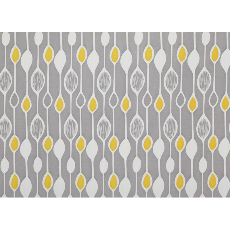 Dearld Graystone Fabric Single Shower Curtain