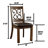 Myaree Walnut Solid Wood Dining Table
