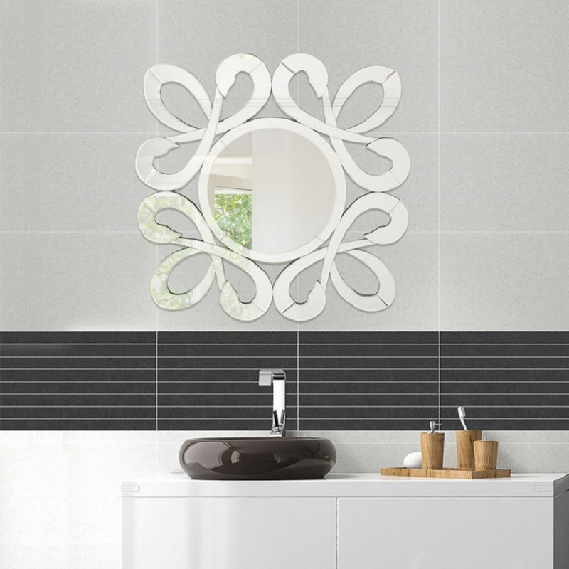 Miroir mural décoratif à cadre élégant fiori